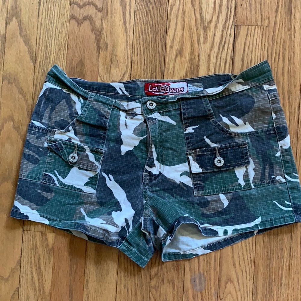 Laxer Jeans Shorts, Size 7 (w28)